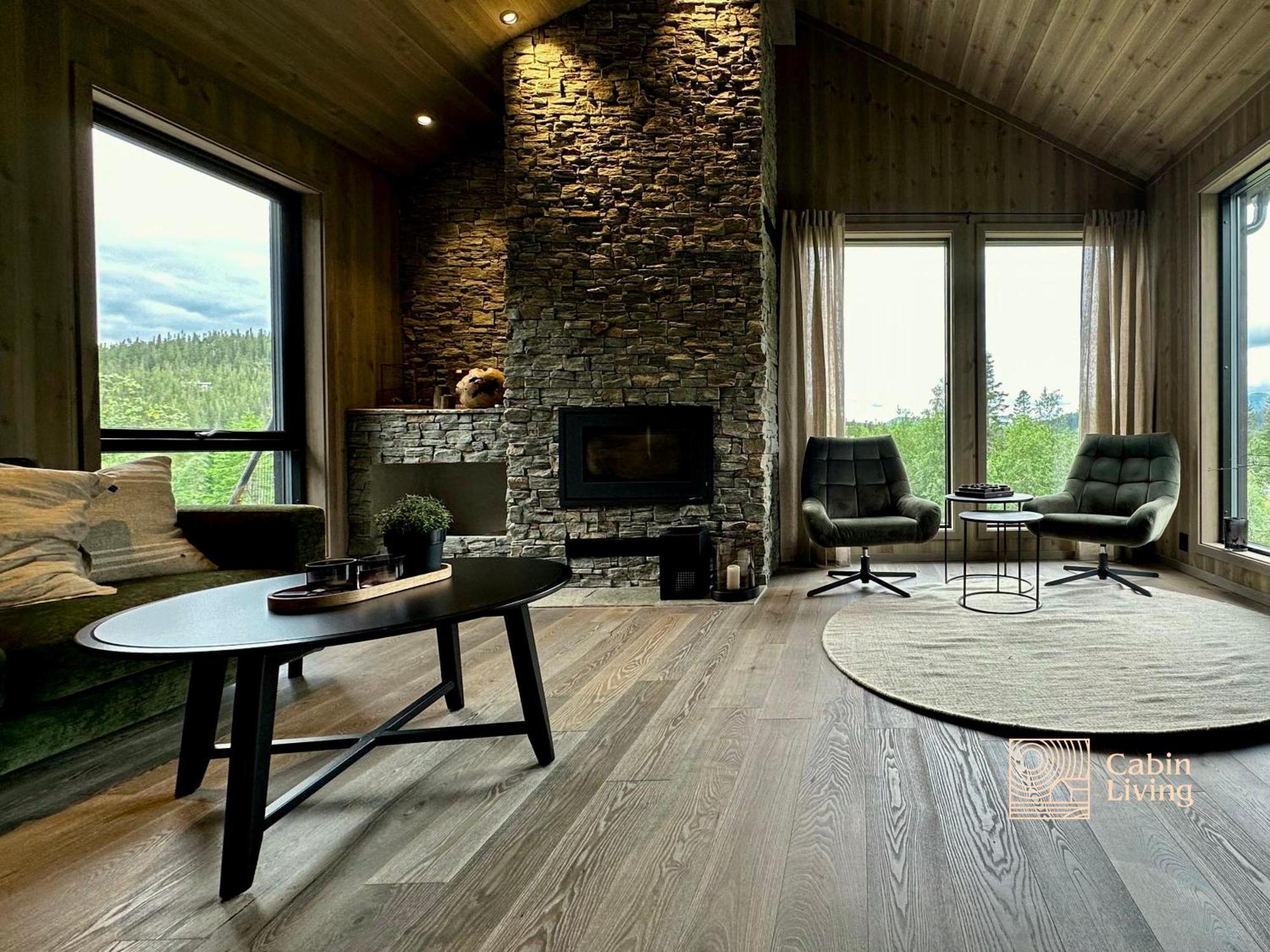 Brand New Cabin On The Sunny Side Of Gaustatoppen With A Great View Tuddal Exterior photo